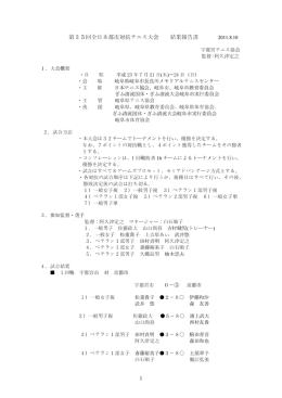 全国大会結果 - 栃木県テニス協会