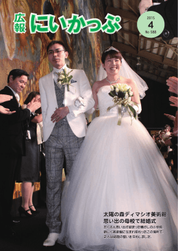 太陽の森ディマシオ美術館 思い出の母校で結婚式