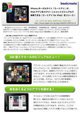 360 度スクロールのビジュアルビュー！ 本をめくるように