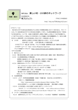 活動報告（PDF形式、約316kバイト）