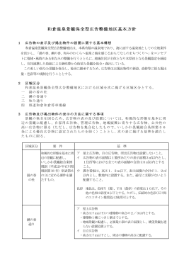 和倉温泉景観保全型広告整備地区基本方針（PDF：223KB）
