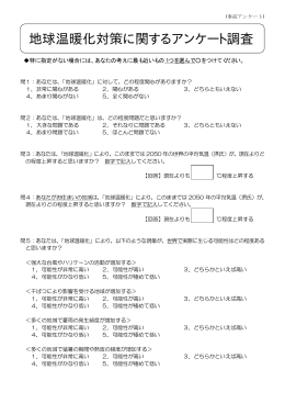 事前アンケート（pdf 124KB）