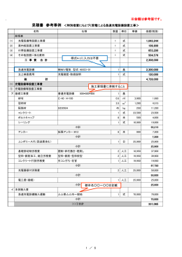 考値です。 ※金額は参考値です。