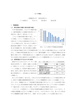 ビーチ再生 産業能率大学 小野田哲弥ゼミ 三田裕美子 平山仁大 落合