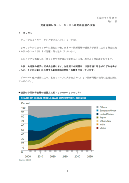 1 資産運用レポート：ニッポン中間所得層の没落