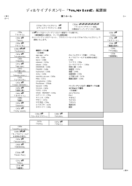 ディルケイプチオンリー「Yes,My Lord!」配置図