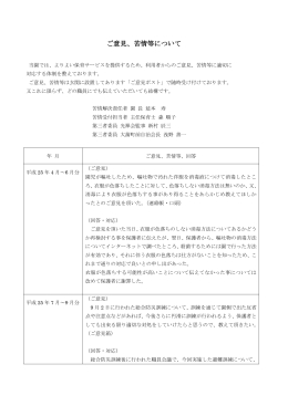 ご意見・苦情等について [PDFファイル：155kb]