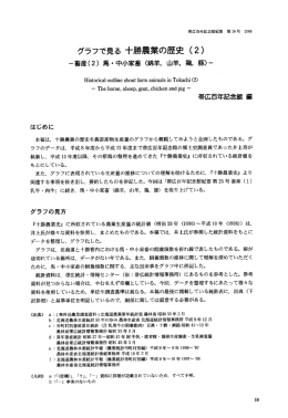 グラフで見る 十勝農業の歴史 (2)