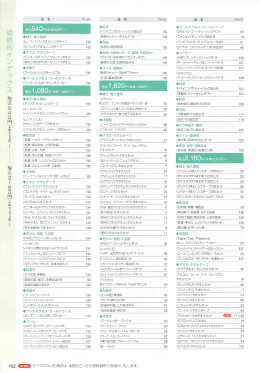 価格別インデックス 162～168