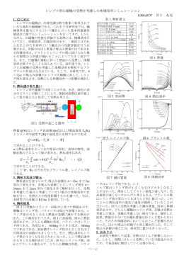 レシプロ形圧縮機の受熱を考慮した体積効率シミュレーション EJ08A037