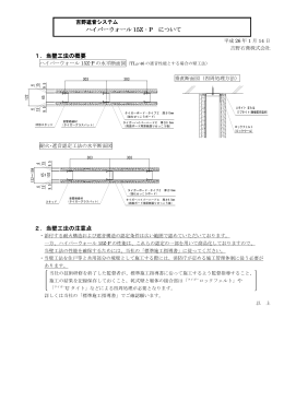 ハイパーウォール 15Z‐P について 1．当壁工法の概要 1．当壁工法の