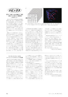 原子の「坑道」が作る究極のナノ磁石 磁気メモリ等のピン層面積を 1 万分