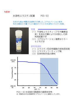 水溶性エラスチン試薬 PES