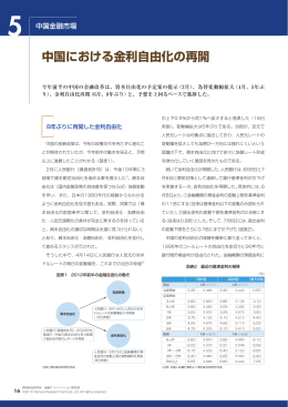 中国における金利自由化の再開 - Nomura Research Institute