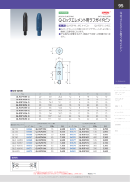 Q-ロックエレメント用ラフガイドピン