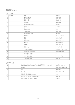 第1部（12：30～）