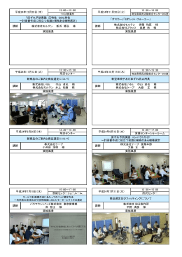 13：00～15：00 実施風景