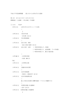 27年度最上川巡検全行程v2