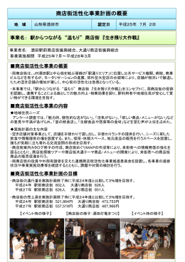駅からつながる&rdquo;温もり&rdquo;商店街『生き残り大作戦』