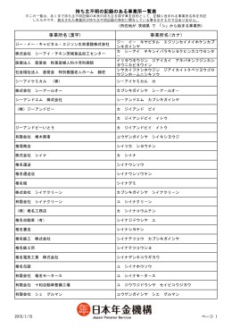 事業所名(カナ)