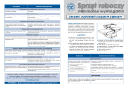 Strugarki wyr&oacute;wniarki z ręcznym posuwem