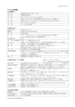 ドミニカ共和国(2014.8.25)