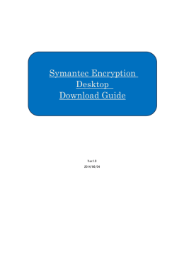 Symantec Encryption Desktop Guide