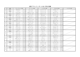 全国ソフトミニバレーボール大会 栄光の記録