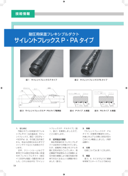 耐圧用保温フレキシブルダクト サイレントフレックスP・PAタイプ