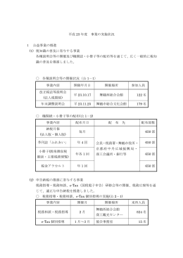 (1) 税知識の普及に寄与する事業 各種説明会等