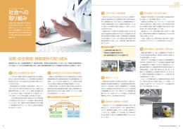 社会への 取り組み