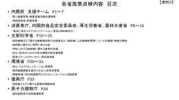 各省施策点検結果（個票）