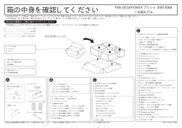 箱の中身を確認してください