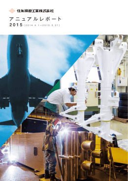 2015年 アニュアルレポート (PDF:1878KB)