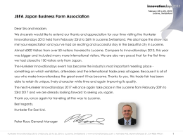 1. Hunkeler innovationdays 2015開催報告 飯塚 孝雄 氏