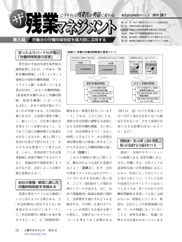 第三回 労働法の労働時間制度を最大限に活用する