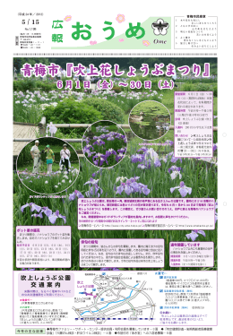 青梅市『吹上花しょうぶまつり』
