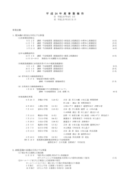 平 成 24 年 度 事 業 報 告 - マジカルサイト・インターネットサービス