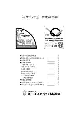 平成25年度 事業報告書