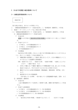 2．これまでの調査・検討経緯について - 釧路湿原自然再生プロジェクト