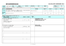 課所室業務棚卸総括表