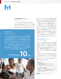 11. コミュニティ参画および発展 企業市民活動マネジメント NGO
