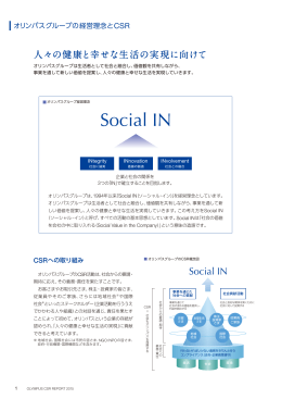 2015年版 CSRレポート
