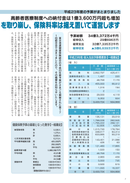 『けんぽだより』（2011年春号）