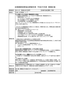 企画チーム - 全国健康保険協会