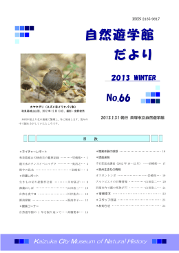 自然遊学館   だより