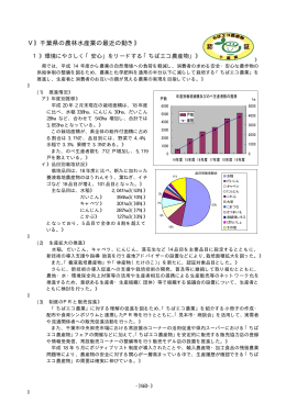 千葉県の農林水産業の最近の動き（PDF：249KB）