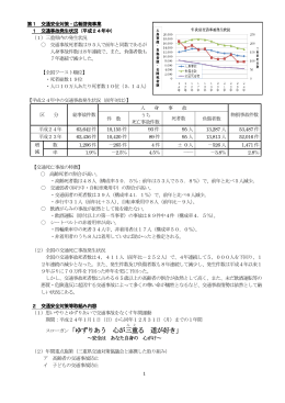 スローガン「ゆずりあう 心が三 重 る 道が好き」