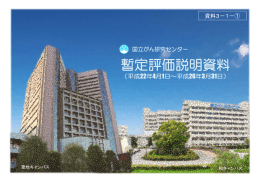 暫定評価説明資料（PDF：8527KB）