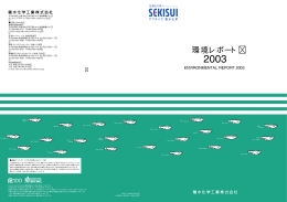 環境レポート2003（日本版）